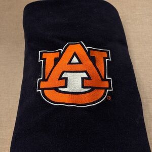 Auburn Tigers Navy Fleece Blanket 48x60 W/ Embroidered Logo